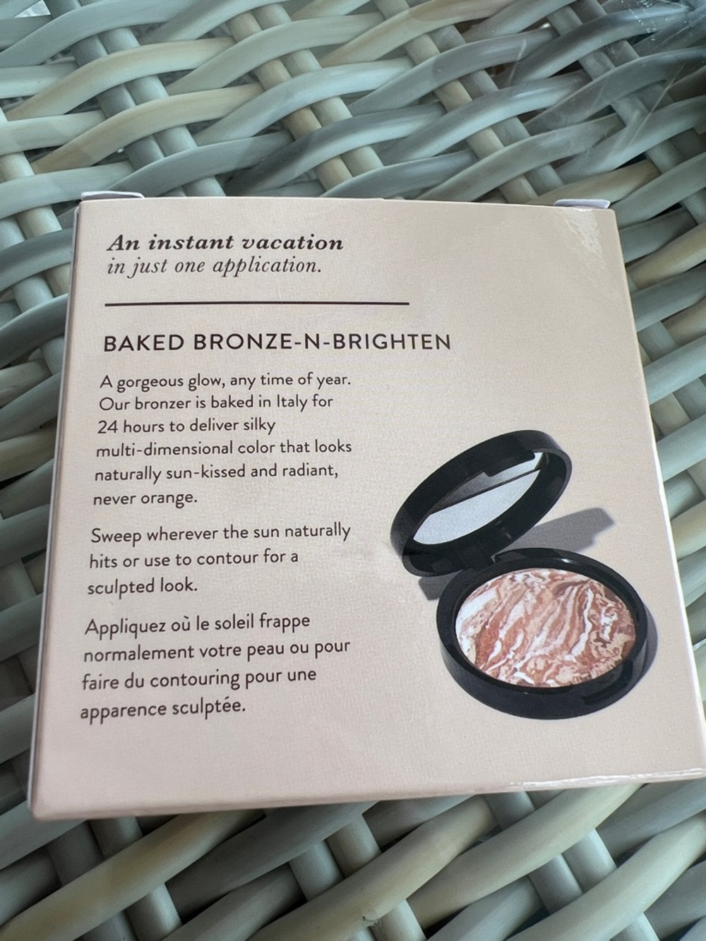 New in box Laura Geller Baked Bronze Brighten Multipurpose Bronzer Blush Medium - Picture 6 of 8